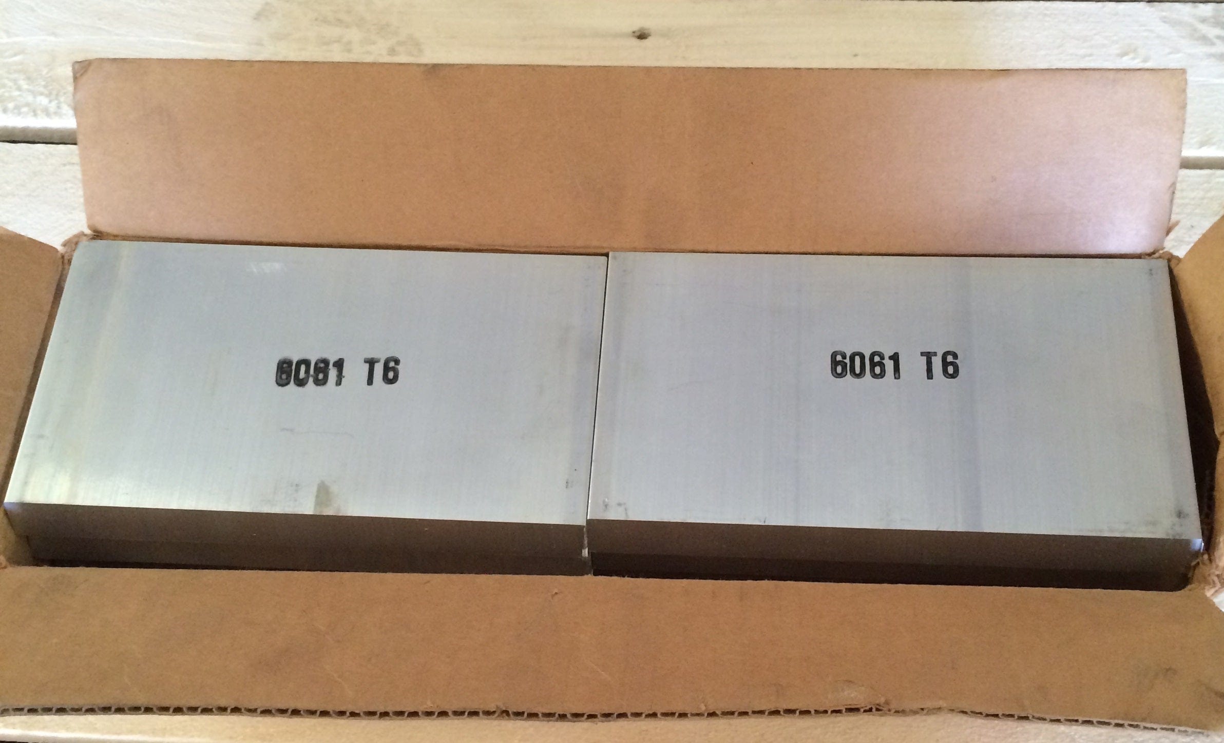3/8" with 37.5 deg. bevel 6061 (Qty. 20)