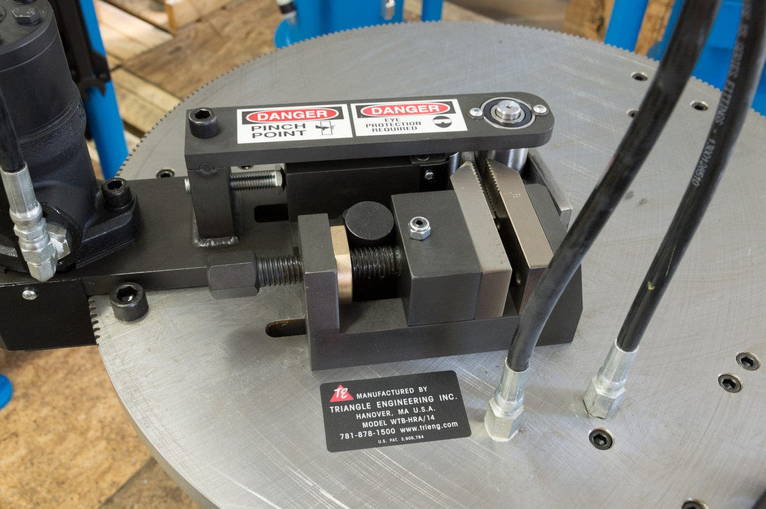 Hydraulic Wrap Around Bender: Weld Test Bender Machine